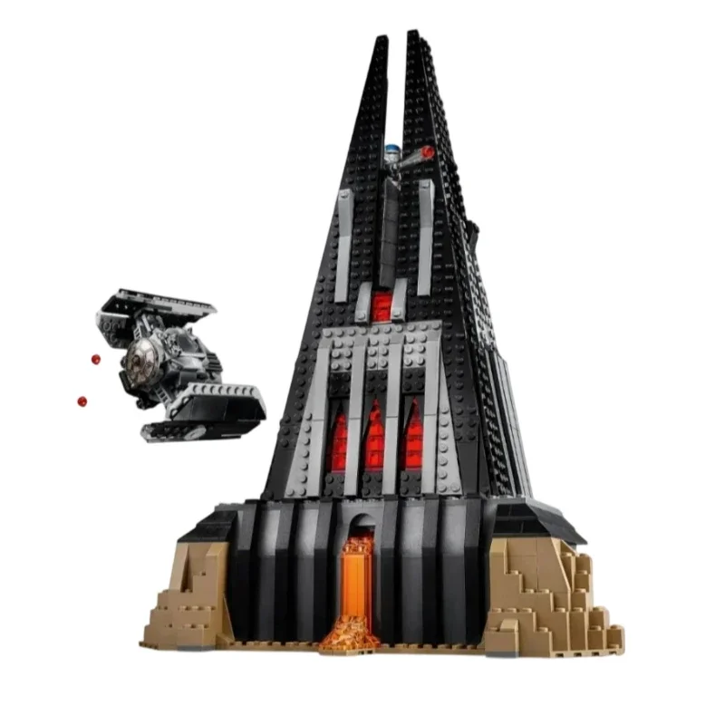 

1060PCS Darth Vader's Castle Building Blocks With 6 Figures MOC Assemble Bricks Toy Gift For Children Kids