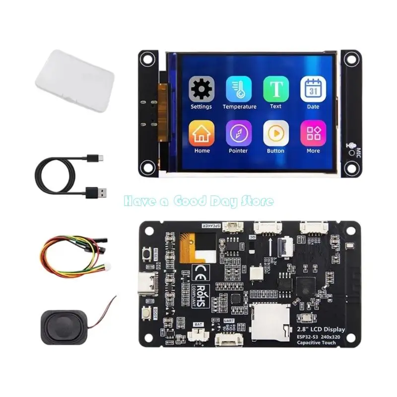 462D Advanced ESP32-S3 Development Board Featuring Integrated 2.8in LED Display WIFI Wireless Connection for Home