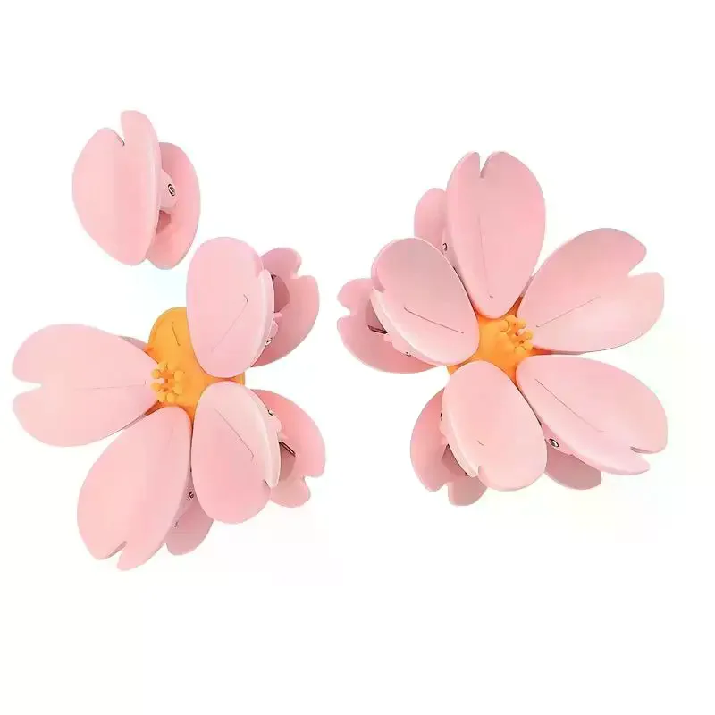 1/2pcs Cherry Blossom Magnetic Fridge Magnet Seal Clip, Petal Sealing Magnetic Fridge Sticker, Snack Clip, Flower Decoration