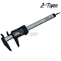 high quality 0-150mm 6inch stainless steel/ plastic digital caliper electronic vernier caliper gauge micrometer