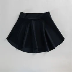 Hot Sale Many Colors Nylon Spandex Yoga Sports Kids Girls Women Adult Ballet Dance Skirts for sale