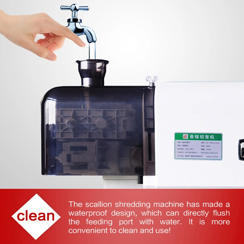 Автоматическая машина для измельчения овощей, лезвие из нержавеющей стали, коммерческий измельчитель зеленого лука