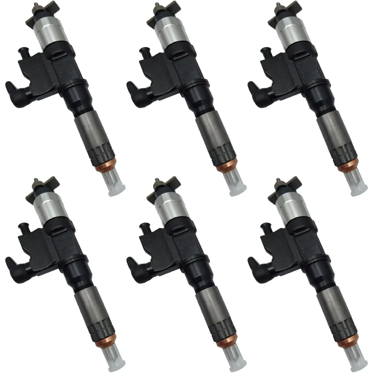 

6-pcs Fuel Injector 0950009800 095000-9800 For Isuzu 4HK1 6HK1 Engine