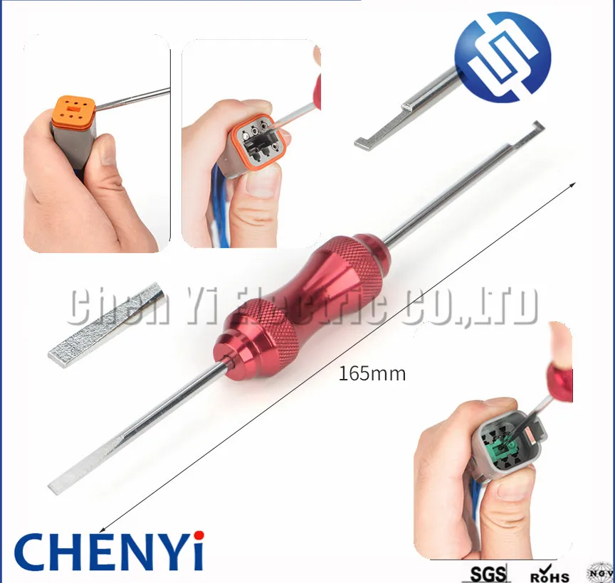 Automotive Plug Round terminal Pin Contact Removal Tools Kit For Deutsch Connector DT/DTM/DTP/HDP/DRC series Needle extractor