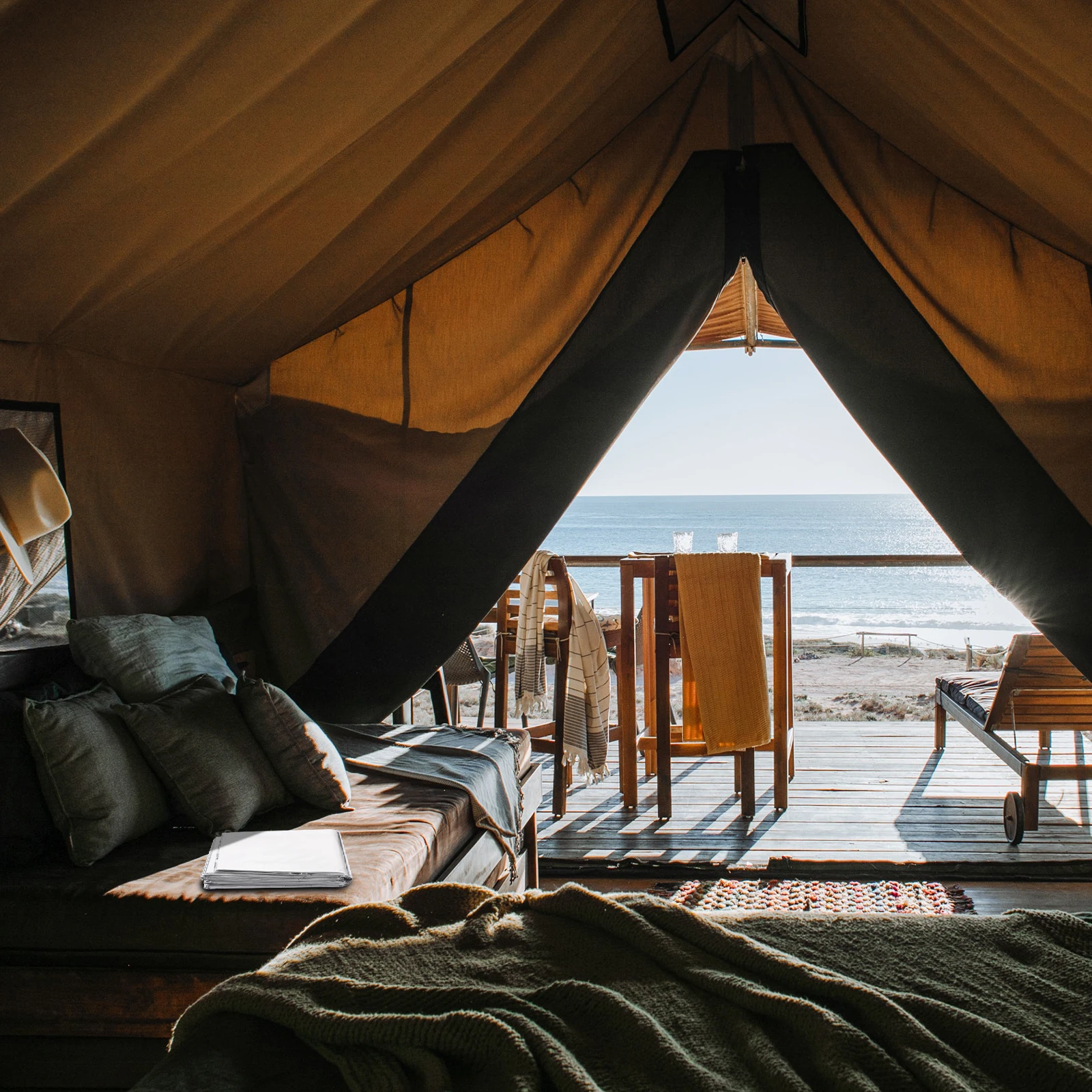 2 قطعة 210X130 سنتيمتر فيلم البوليستر المغطاة احباط بقاء بطانية طوي الحرارة عاكس الطوارئ بطانية تدفئة للتخييم في الهواء الطلق #3