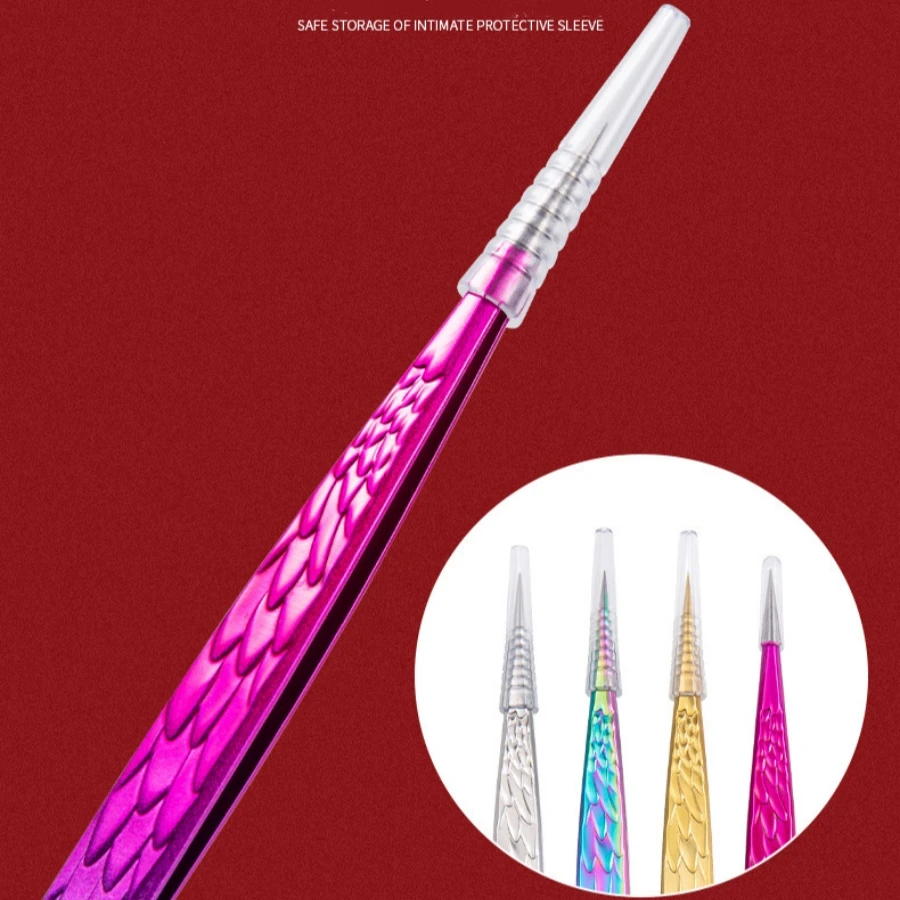 Nuove pinzette Innesto ad alta densità Ciglia finte Pinzette Ciglia antiscivolo Insegnante Professionale Pinzette per ciglia angelo