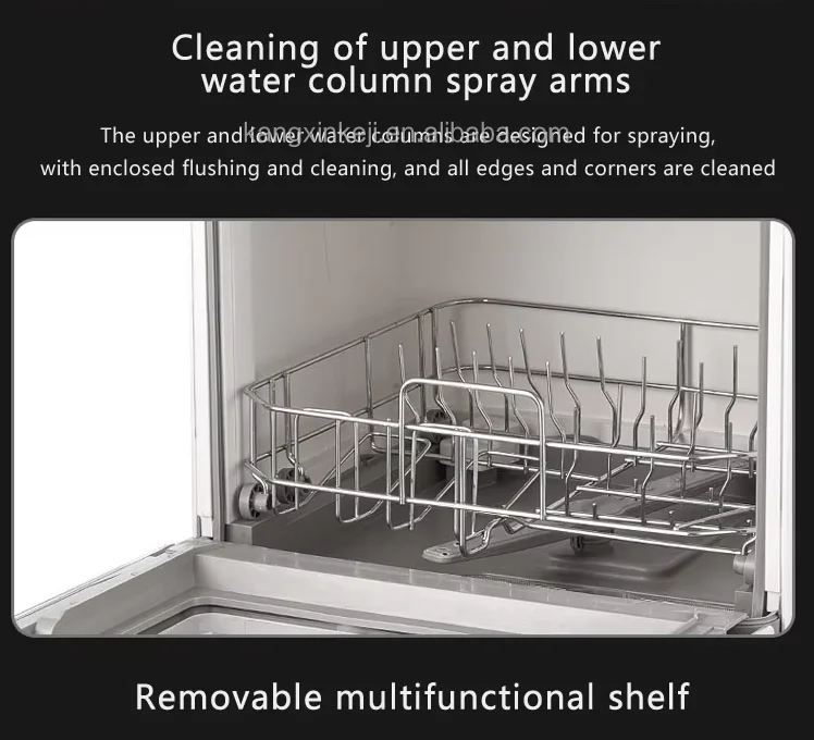 Multi-Function Automatic Household Electric Heating Portable Dishwasher