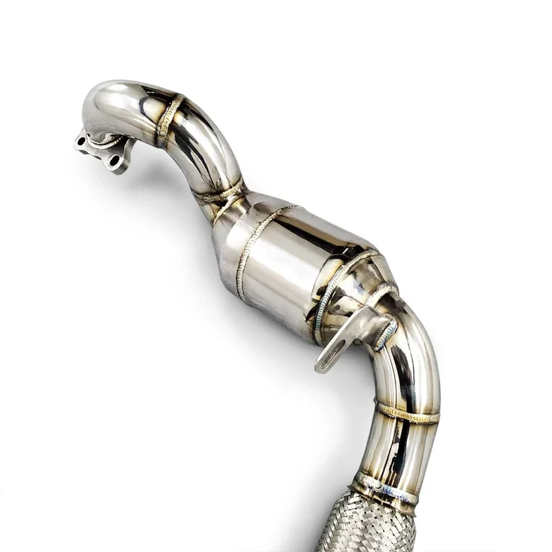 

High quality Downpipe for AUDI A1 EA111/EA211 1.4T 2011-2022 Exhaust System 304Stainless Steel Exhaust Pipe Catalytic Converters