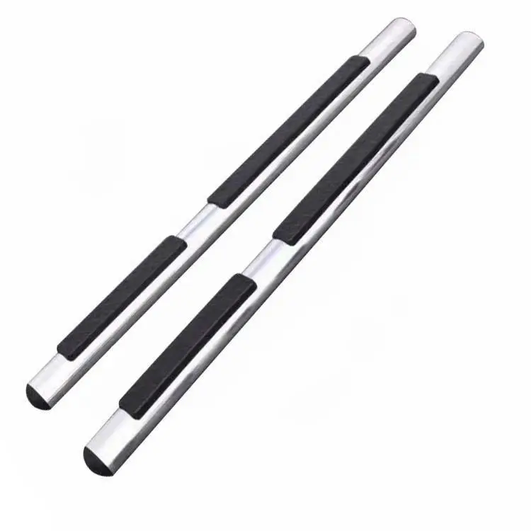 

2010-2024 Aluminum Alloy Side Step Running Board + Welcome Pedal + Crash Beam Non-Drilling