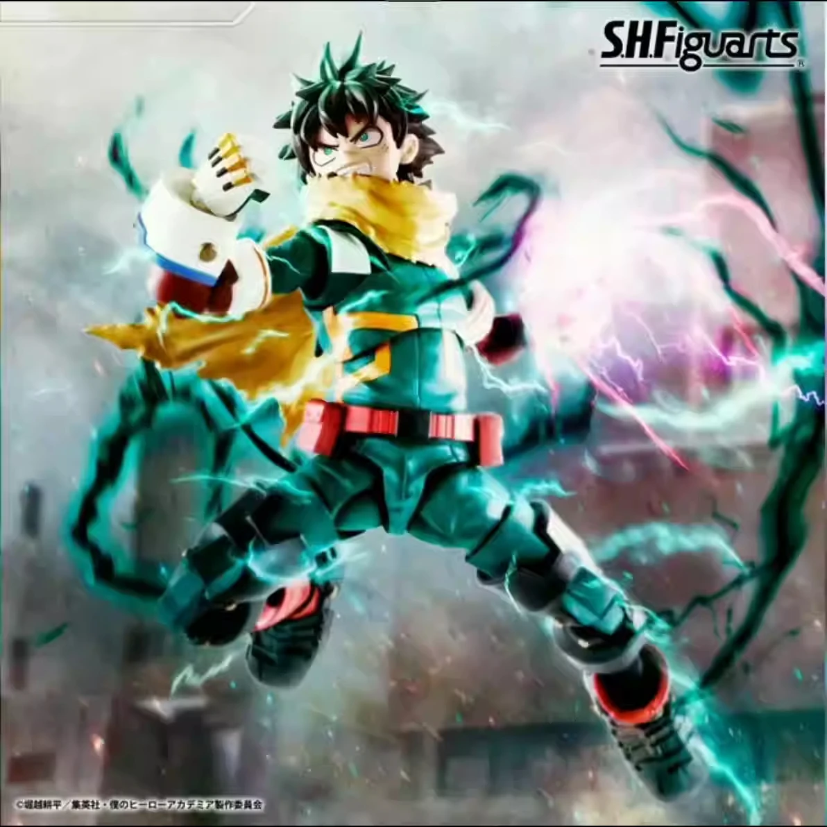 BANDAI SHFiguarts SHF Midoriya Izuku Фигурка Модель Игрушки Теплая Кровь Аниме Мой герой Академия Коллекционная фигурка Кукла Орнамент