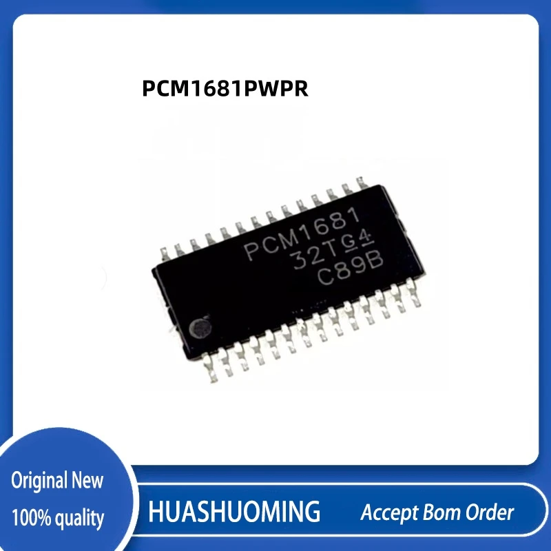 5PCS-10PCS/Lot  NEW    PCM1681PWPR      PCM1681PW   PCM1681        sop-28