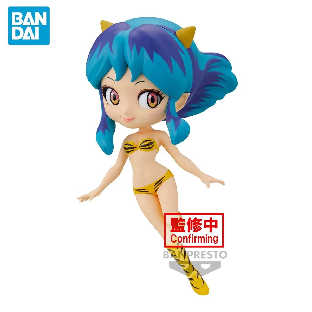 Original BANDAN BANPRESTO Urusei Yatsura Lum Luma Anime Qposket Figure Toys 14cm PVC Model Collection Doll For Birthday Gift