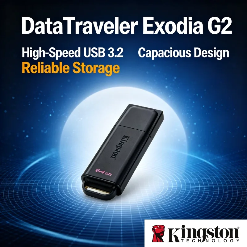 Kingston DataTraveler Exodia USB 3.2 Pen Drive DTXG2 512GB 256GB 128GB 64GB U Disk Flash Memory Stick for PC Unit
