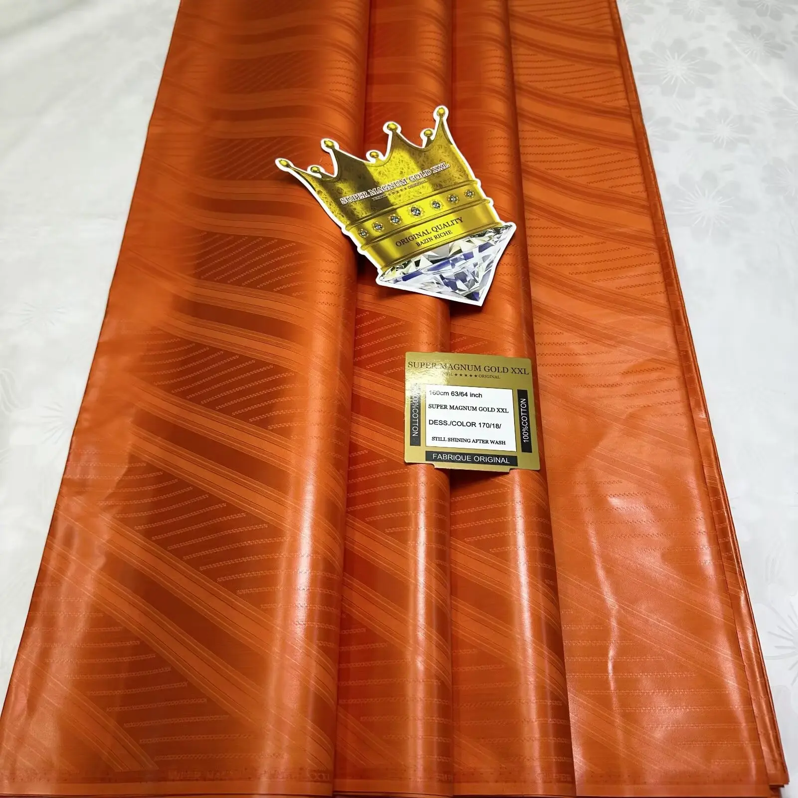 

5 метров, 100% хлопок, африканский жаккардовый платье Базен, ткань для бассейна, Riche Brode для мужчин или женщин, материал одежды, высокое качество