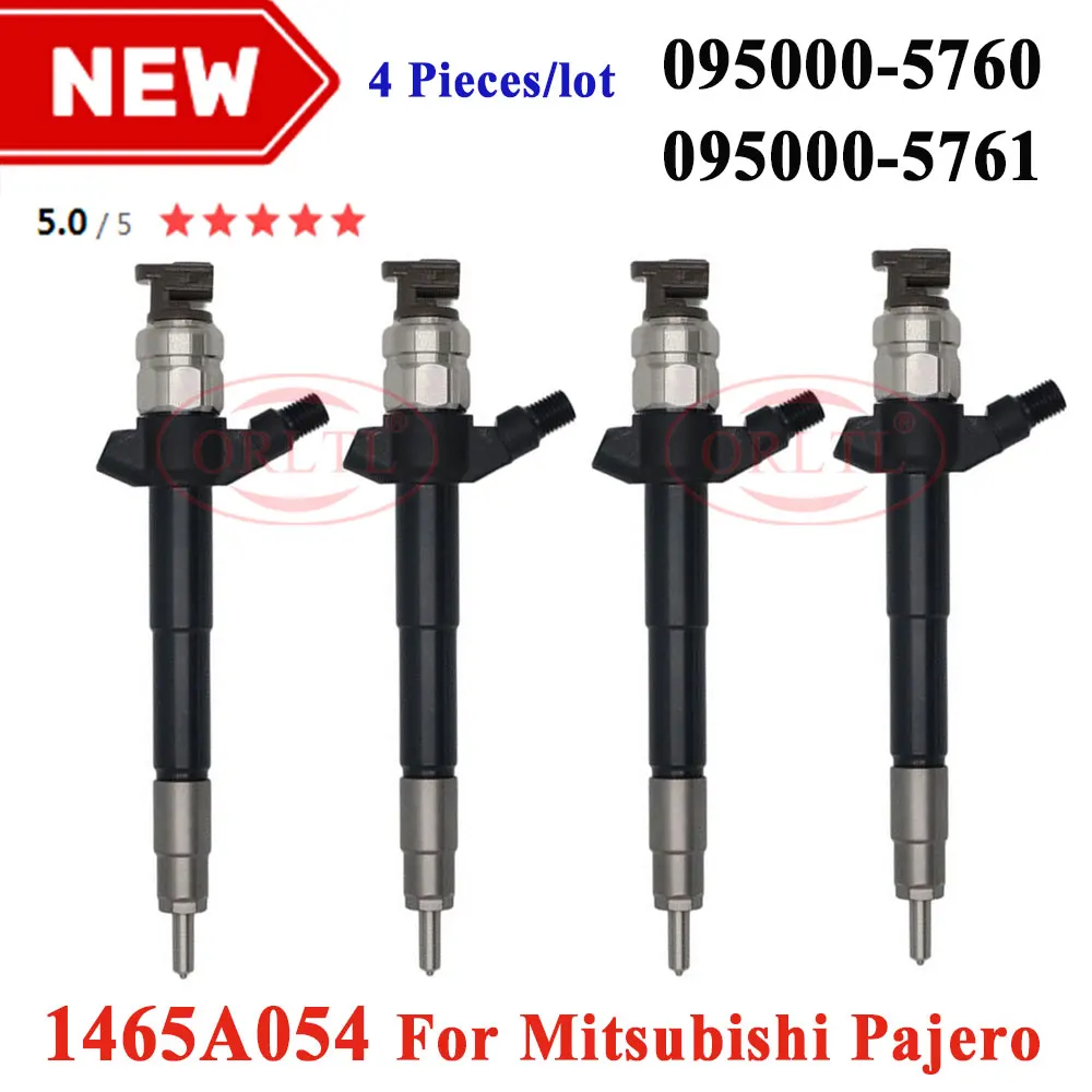0950005760 0950005761 1465A054 095000-5760 095000-5761 for Mitsubishi Pajero High Impedance New Diesel Injector 4PCS