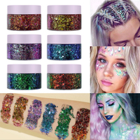 Chameleon Glitter eyeshadow Gel Face body Lip Hair Glitter show stage