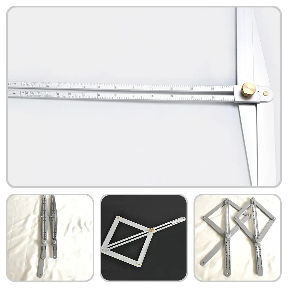 High Precision Foldable Angle Finder Protractor for Woodworking Miter Saw Carpentry Corner Measurement Metal Goniometer Ruler