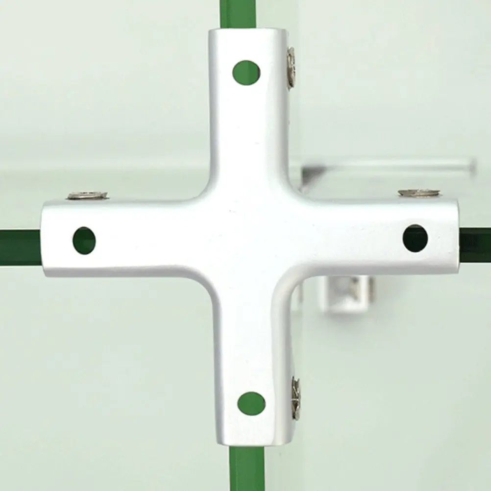 Aluminium Alloy Glass Clamp for 6-10Mm Thick Glass Strong Load Bearing Fixation Bracket for Bathroom Office Fish Tank Display