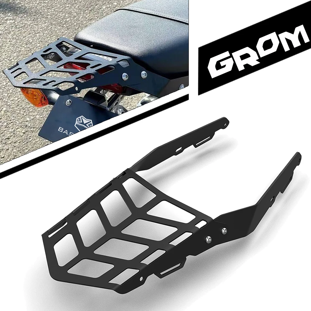 

Motorcycle Steel Rear Luggage Rack Holder Rear Seat Luggage Bracket Support Shelf FOR HODNA GROM125 MSX125 2021 2022 2023 2024