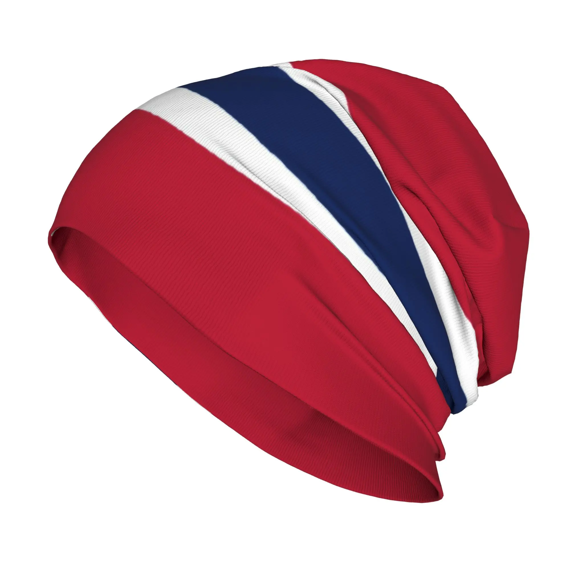 Norway Flag Skullies Beanies Hats  Casual Unisex Ski Cap War