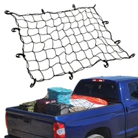 Red de carga para camión y coche, Universal, resistente, elasticidad, fijación de equipaje de techo, camioneta de viaje, SUV, ganchos de malla, organizador de carga
