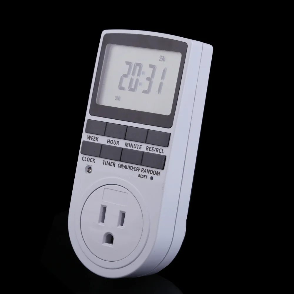Smart Timer Switch Socket Electronic Household Power Supply Electric Vehicle Appointment Cycle Charging