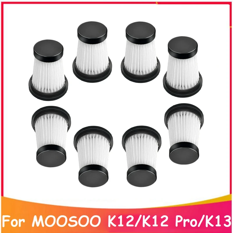 HEPA Filter For MOOSOO K12/K12 Pro/K13 Cordless Vacuum And Foxnovo13kpa Handheld Vacuum Cleaner Replacement Parts