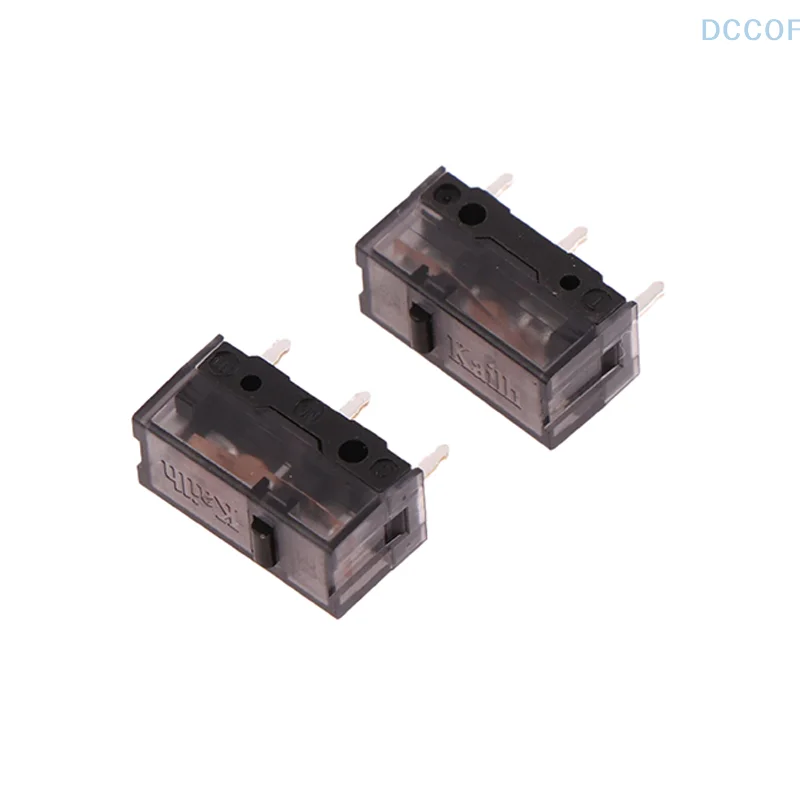 Innovative und praktische 2pcs kailh gm 8,0 Mikrosc halter 80m Millionen Mal Leben Gaming Maus 3pin Black Dot DIY Zubehör