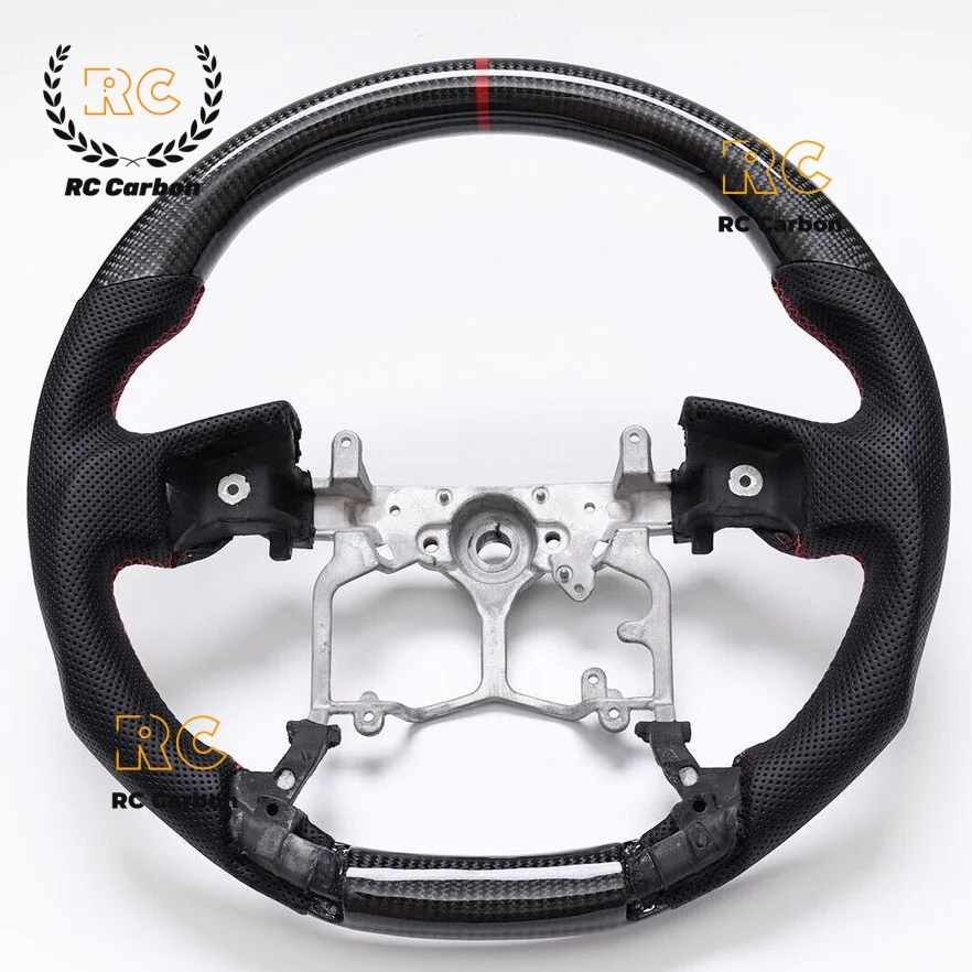 

Real Carbon Fiber Steering Wheel For Toyota Land Cruiser Prado Tundra Tacoma 4Runner 2010 2011 2012 2013 2014