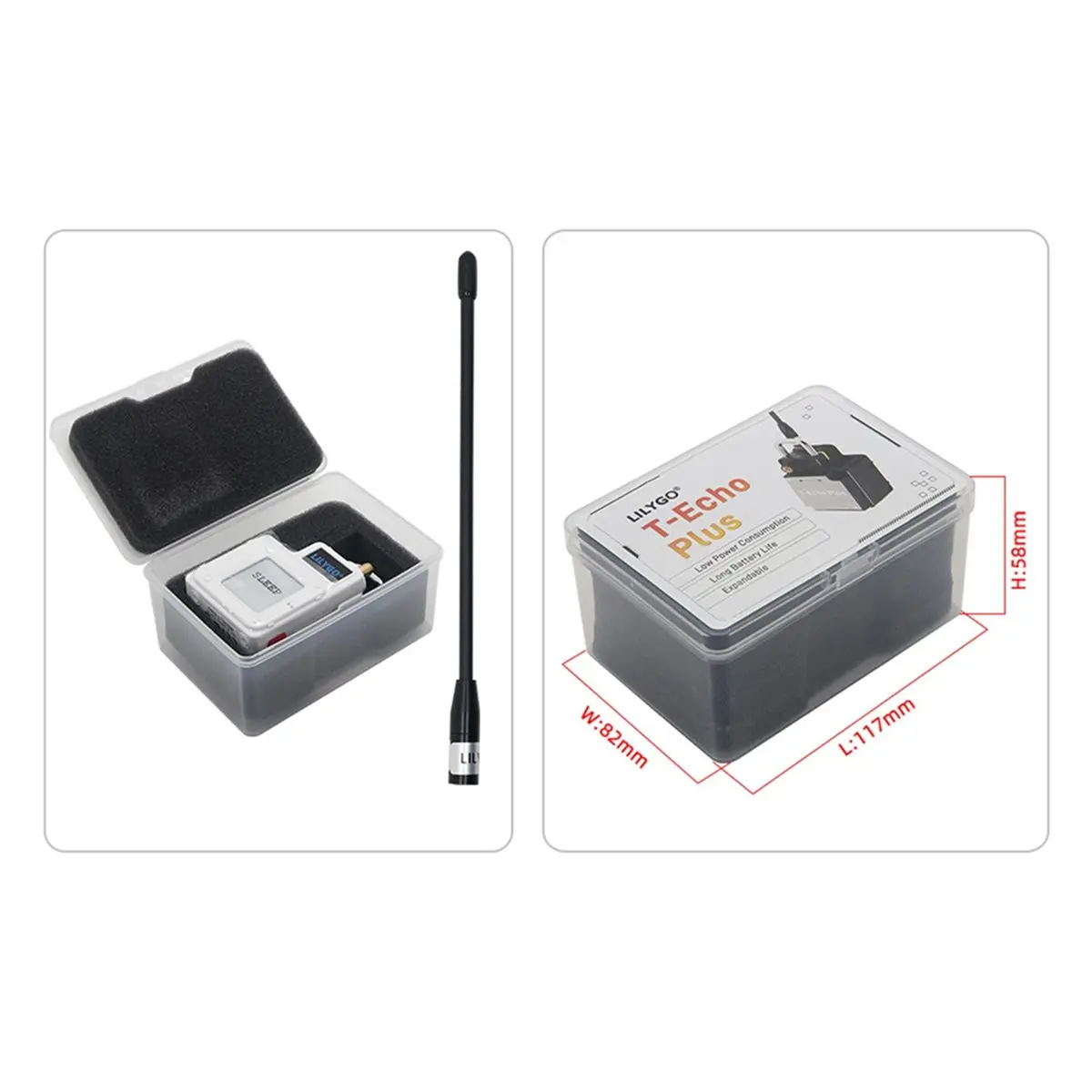 Y69A LILYGO T-Echo Plus NRF52840 SX1262 LoRa L76K Wireless Module BHI260AP 1.54inch E-Paper GPS GNSS Beidou QZSS NFC 868MHz