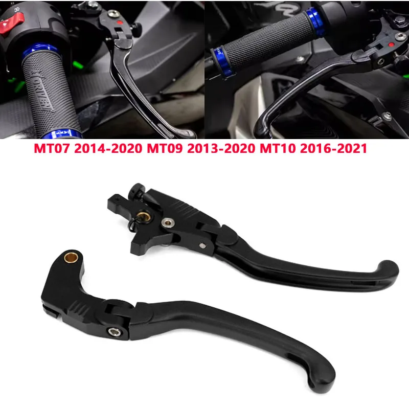 

Motorcycle Accessories Folding Handle Lever Brake Clutch Lever For Yamaha mt07 09 10 MT 07 MT 09 MT 10