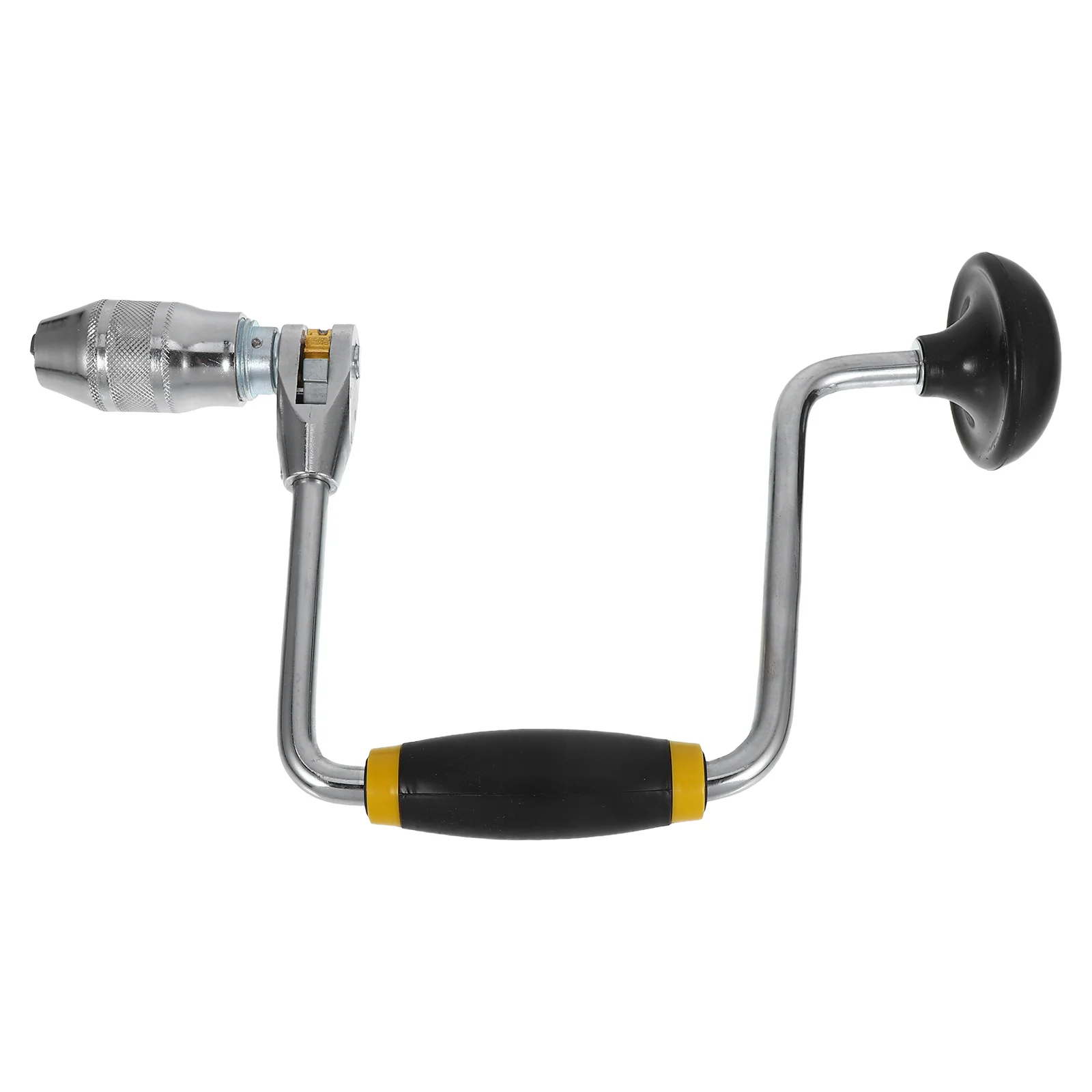 Trapano manuale a mano Manico antiscivolo Strumento per punzonatura in acciaio per la lavorazione del legno Creazione di gioielli Strumenti artigianali di carpenteria Durevole