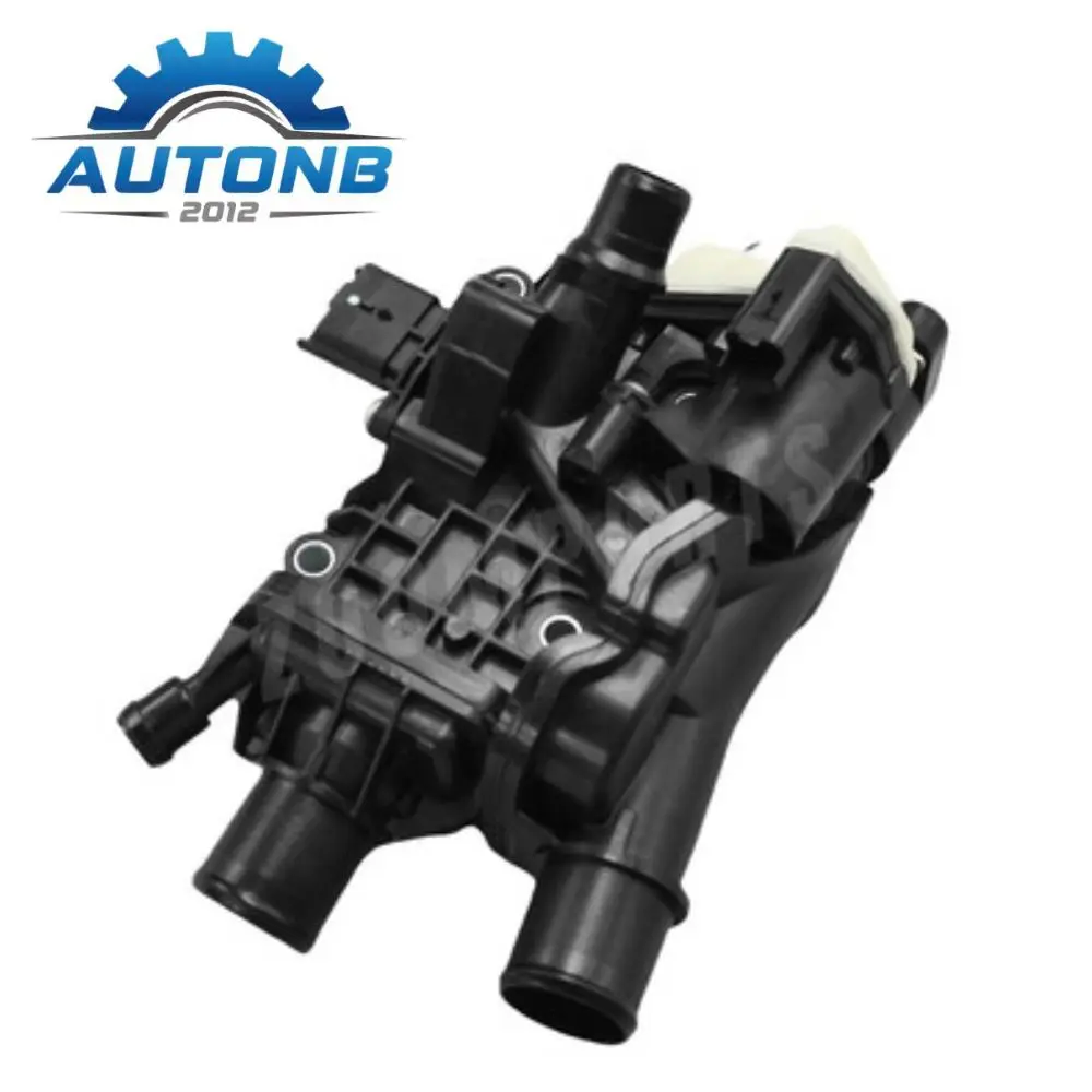 9804160380 Brand New Coolant Thermostat Housing Fit For Peugeot 308 508 5008 Citroen C4 DS Blue Hdi 2.0