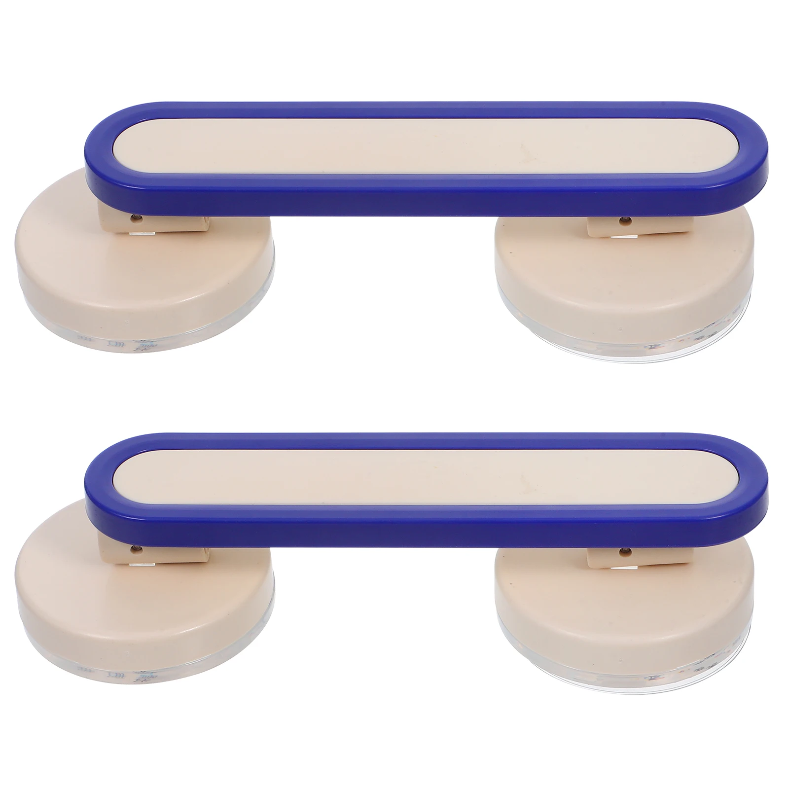 

2 Pcs Suction Cup Handle Bathroom Door Sucker Sliding Doors Handicap Grip Plastic Fridge Grab Puller Assist