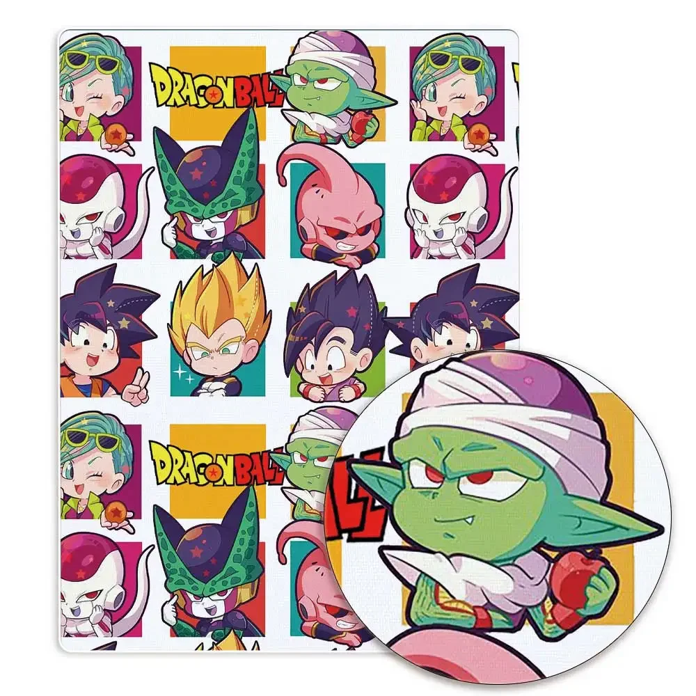 Dragon Ball Anime Randapparatuur Stof 140*50cm DIY Naaien Patchwork Quilten Babyjurk Bedrukte Stof Stof Naaien Kinderen