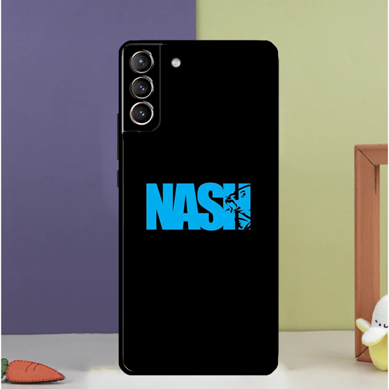 Nash Fishing Logo For Samsung Galaxy S23 S22 S21 Ultra S20 FE S8 S9 S10 Note 10 Plus Note 20 Ultra Case Cover