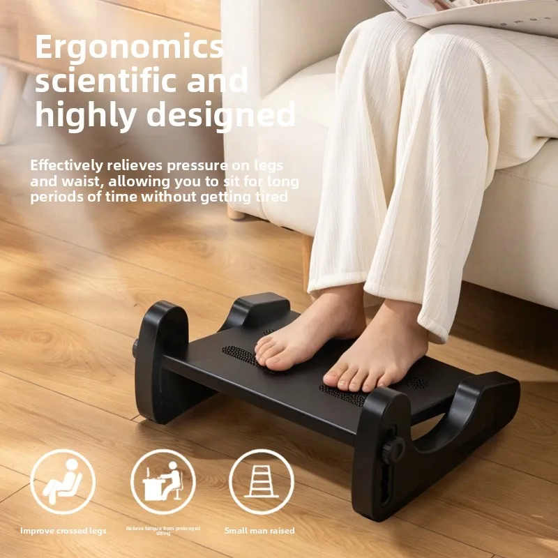 Place A Foot Gadget in The Office with A Footrest Under The Table To Prevent Crossing Legs Stools Ottomans Living Room Furniture