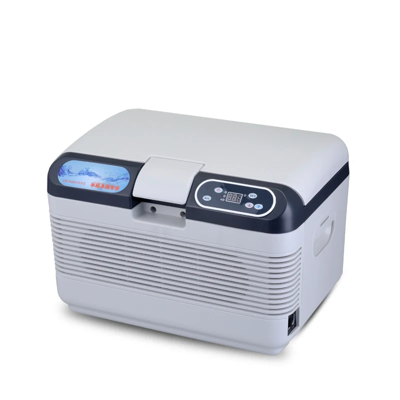 12L DC12V/24V Car Electric Vaccine Transportation Medical Fridge Portable Mini Outdoor Refrigerator