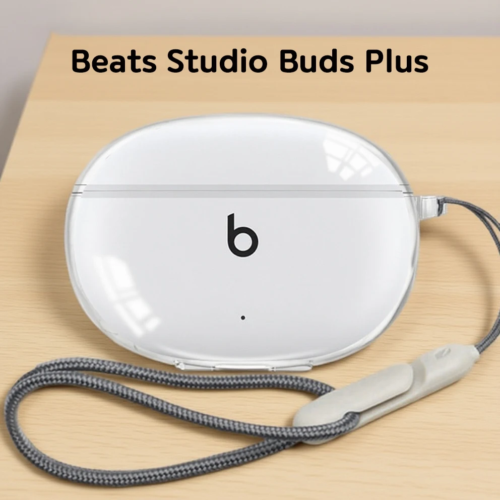 Christmas New 2026 Transparent Cover For New Beats Studio Buds Plus Funda Clear Earphone Case Wireless Earbuds Case Shockproof - view 2