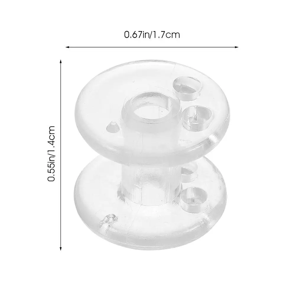 8Pcs Plastic Venetian Blind Cord Spool Tensioner for Pleated Shades Smooth Operation Easy Installation Transparent Sturdy