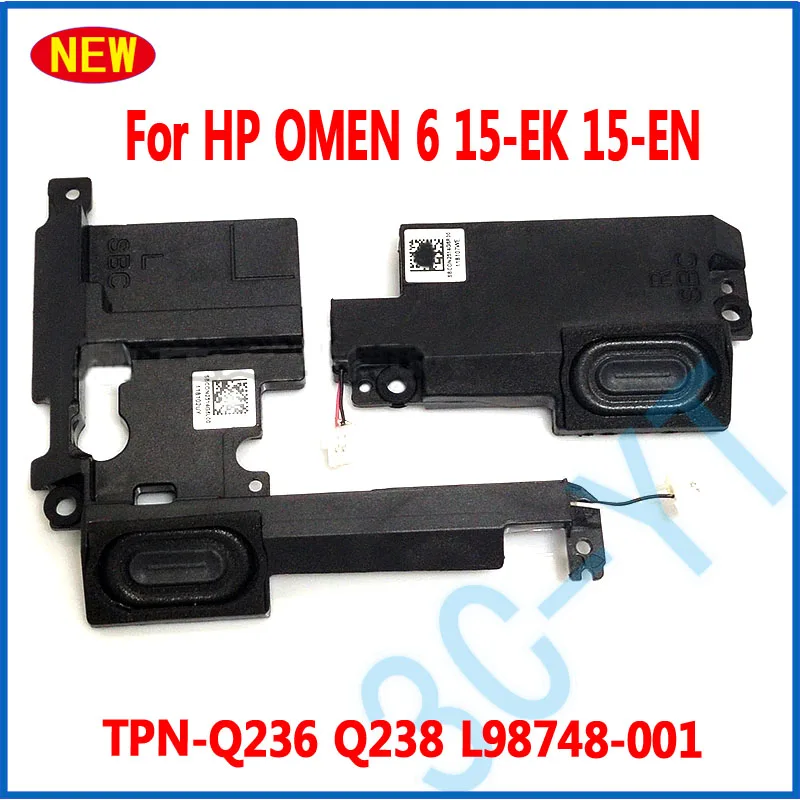 

1 Pair New Laptop Built-In Speaker For HP OMEN 6 15-EK 15-EN TPN-Q236 Q238 L98748-001 Computer Speaker Horn