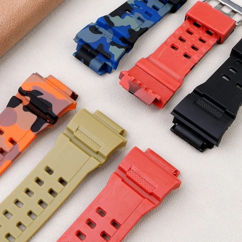 Cinturino di ricambio per Casio 3410 GW-9400 GW9300 G9200 |   Serie G-SHOCK Mudmaster Riseman |   Cinturino in resina siliconica