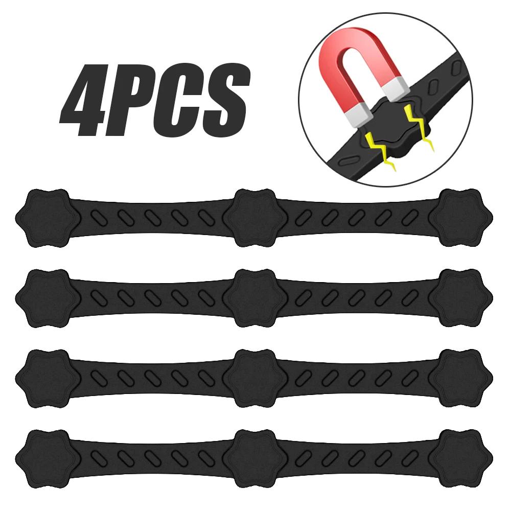 4PCS Air Fryer Magnet Silicone Buckle for Holding Down Air Fryer Parchment Paper Liners Prevent The Paper Gasket From Burning