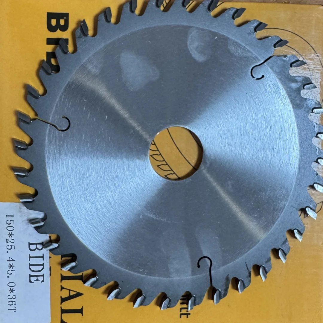 D150 5,0 мм деревообрабатывающая долбежная пила из утолщенного сплава, плотная доска, прочный бесшумный пильный инструмент для прецизионной резки