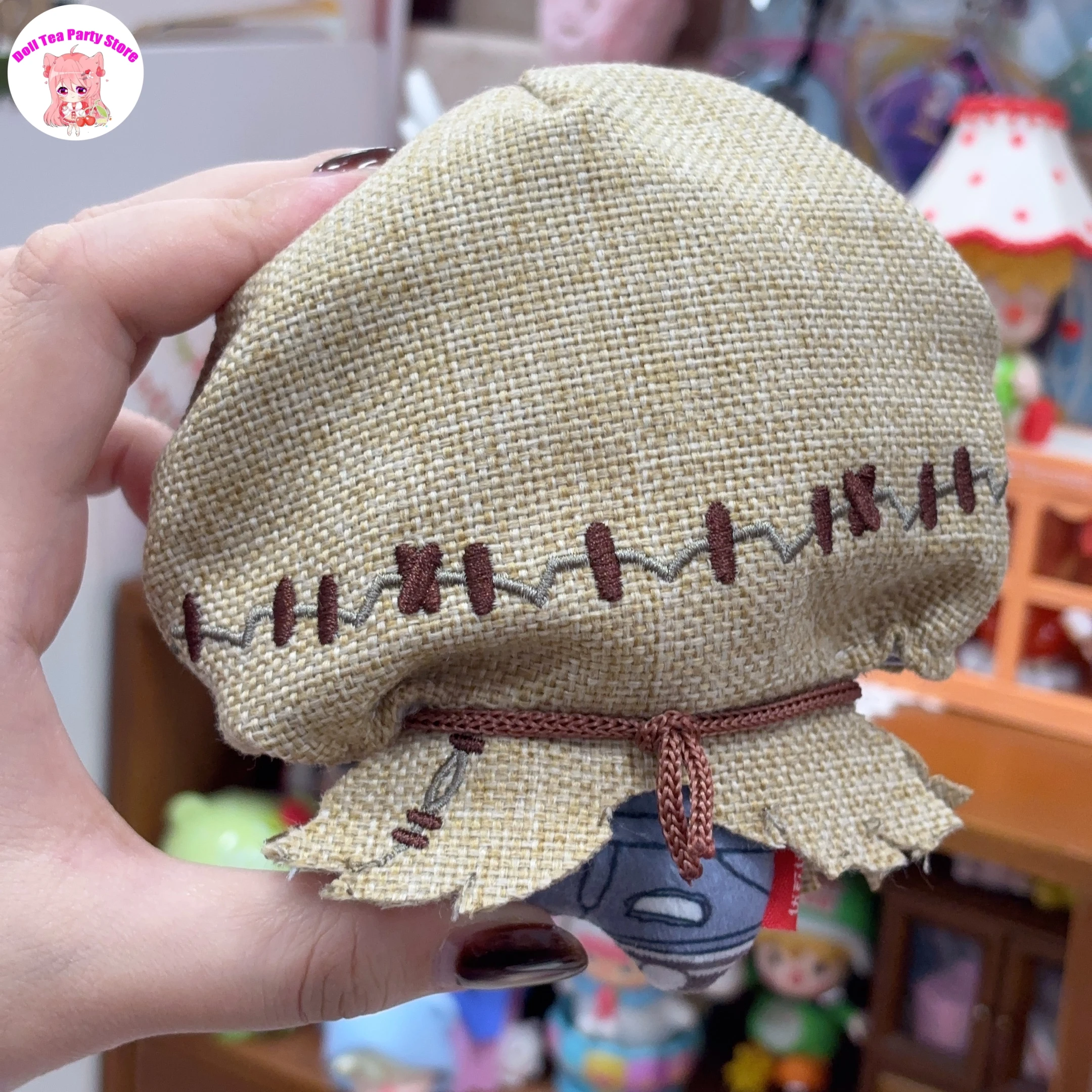 Anime Identity V Robbie White Axe Boy Peluche Bambola di cotone Stella marina Corpo Adorabile ciondolo Portachiavi Giocattoli Bambole 10CM Regalo