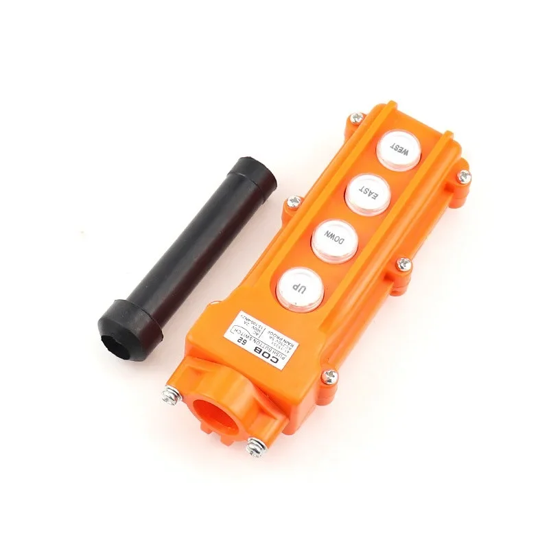 

COB 62 Crane Controller Rainproof Pendant Control Station Push Button Switch for Hoist & Crane Improved Functionality