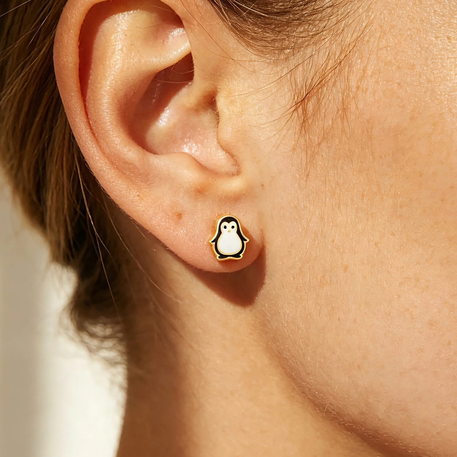 316L Stainless Steel Cartoon Screw Back Stud Earrings Cute Animal Camera Game Console Design Dainty Daily Ear Jewelry For Women