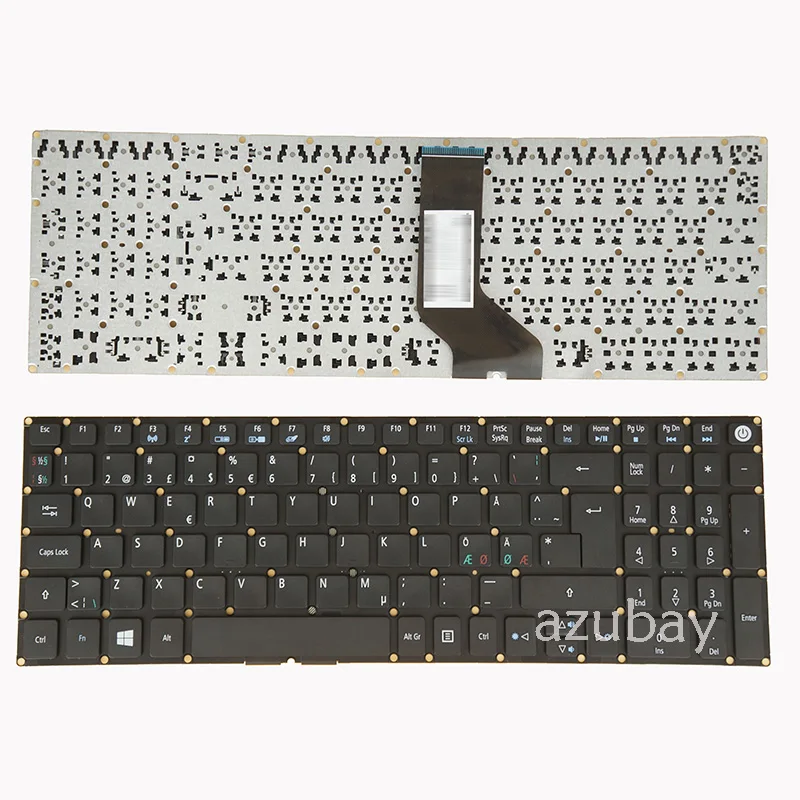 Laptop Keyboard for Acer E5-575 E5-576 E5-576G E5-722 E5-752 E5-752G E5-772 E5-772G BR Swiss German SV SL QWERTZ NE SP US RU