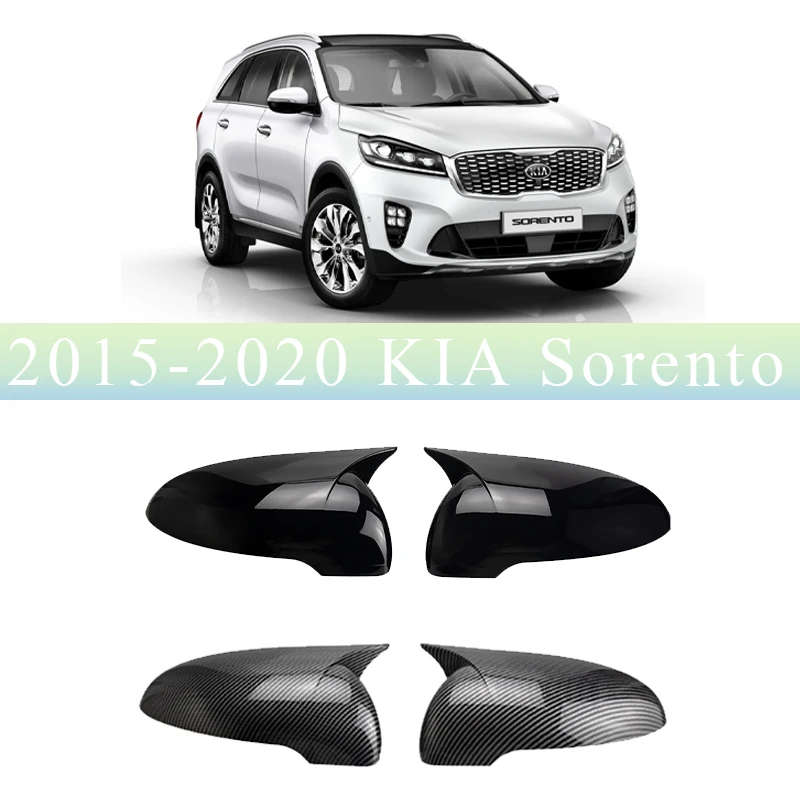 

For kia Sorento 2015-2020 Car Sticker Rearview Side Mirror Cover Wing Cap