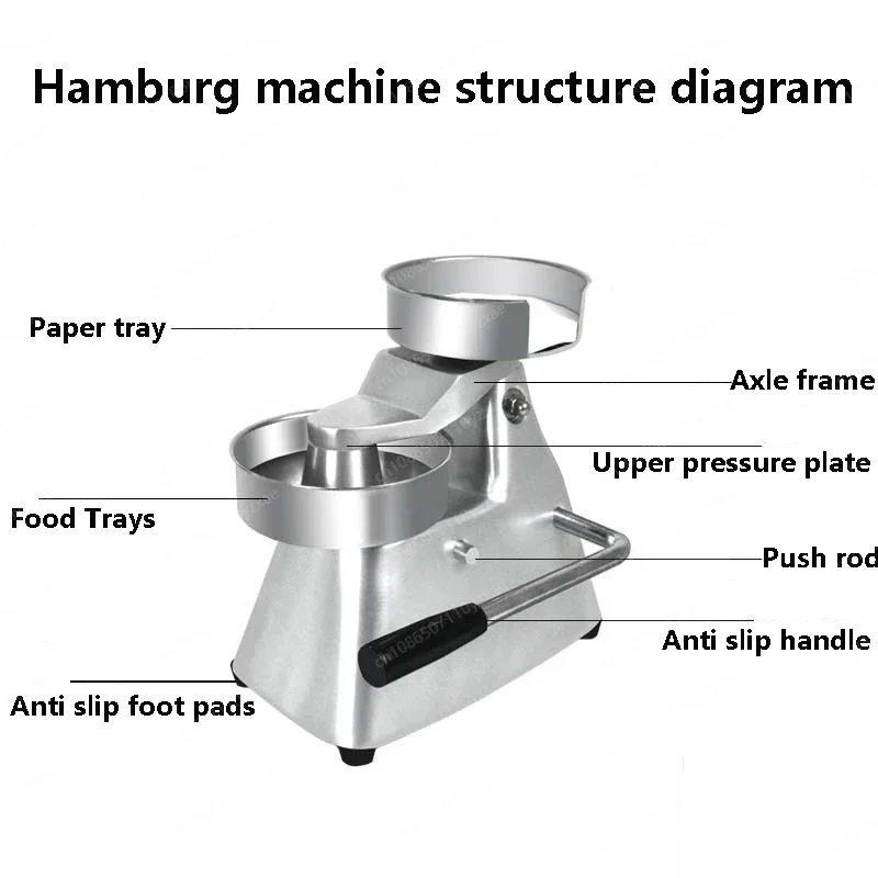 Hamburger Cutlets Making Machine/Meat Pie Moulding Machine Beef Patty Former